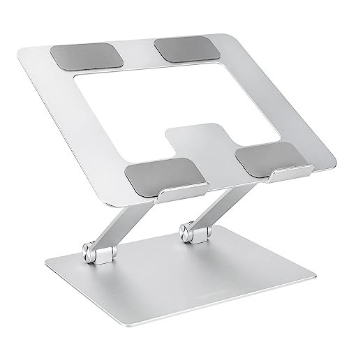 Amazon Basics Sturdy and Portable Ergonomic Laptop Stand for Desk, Height Adjustable Riser with V... | Amazon (US)