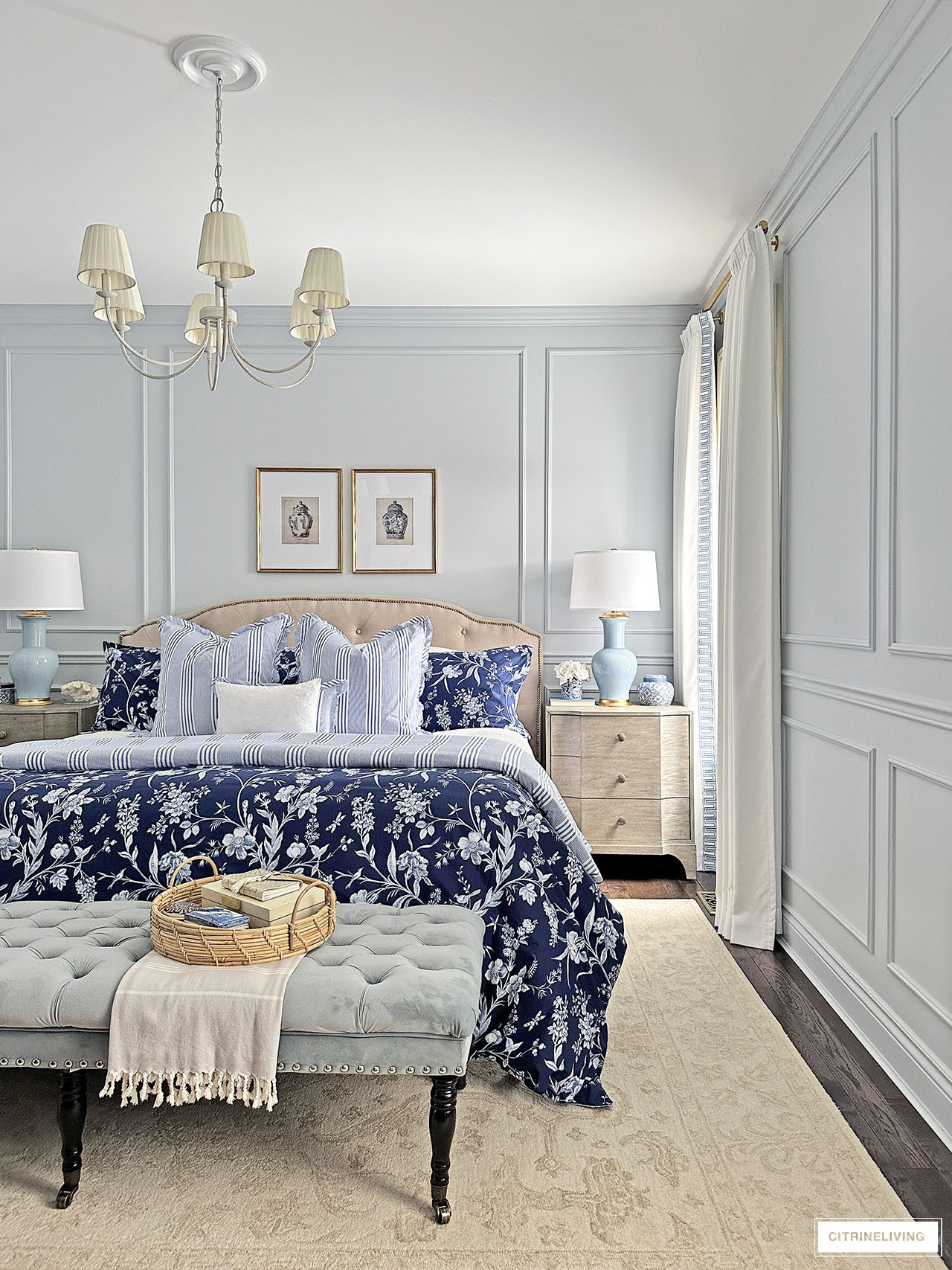 Chic spring bedroom decor! Home decor, primary bedroom, master bedroom, floral, light blue, navy, white decor, home finds, bedroom, chic bedroom


Love our drapes? Get 15% OFF yours !!! USE CODE TPSLTK15

#LTKHome #LTKSeasonal
