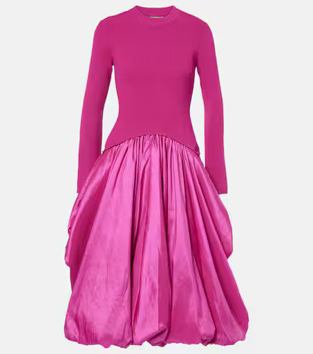 Kenlie taffeta-trimmed gown | Mytheresa (US/CA)