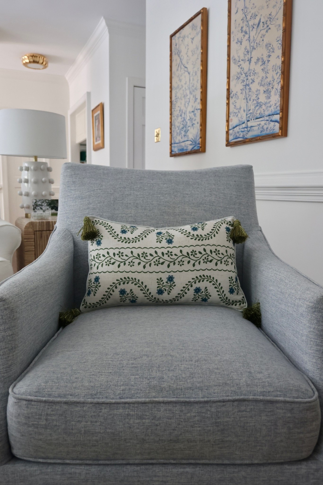 The perfect combo. I love this swivel chair for my living room and it's the perfect shade of blue. 

#LTKStyleTip #LTKSeasonal #LTKHome