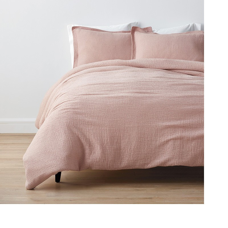 Weaver Yarn-Dyed Organic Cotton Duvet Cover | The Company Store