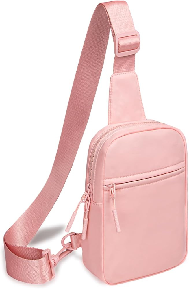 ABOUME Small Sling Bag for Women and Men, Fanny Pack Crossbody Bags with Adjustable Strap, Chest ... | Amazon (US)