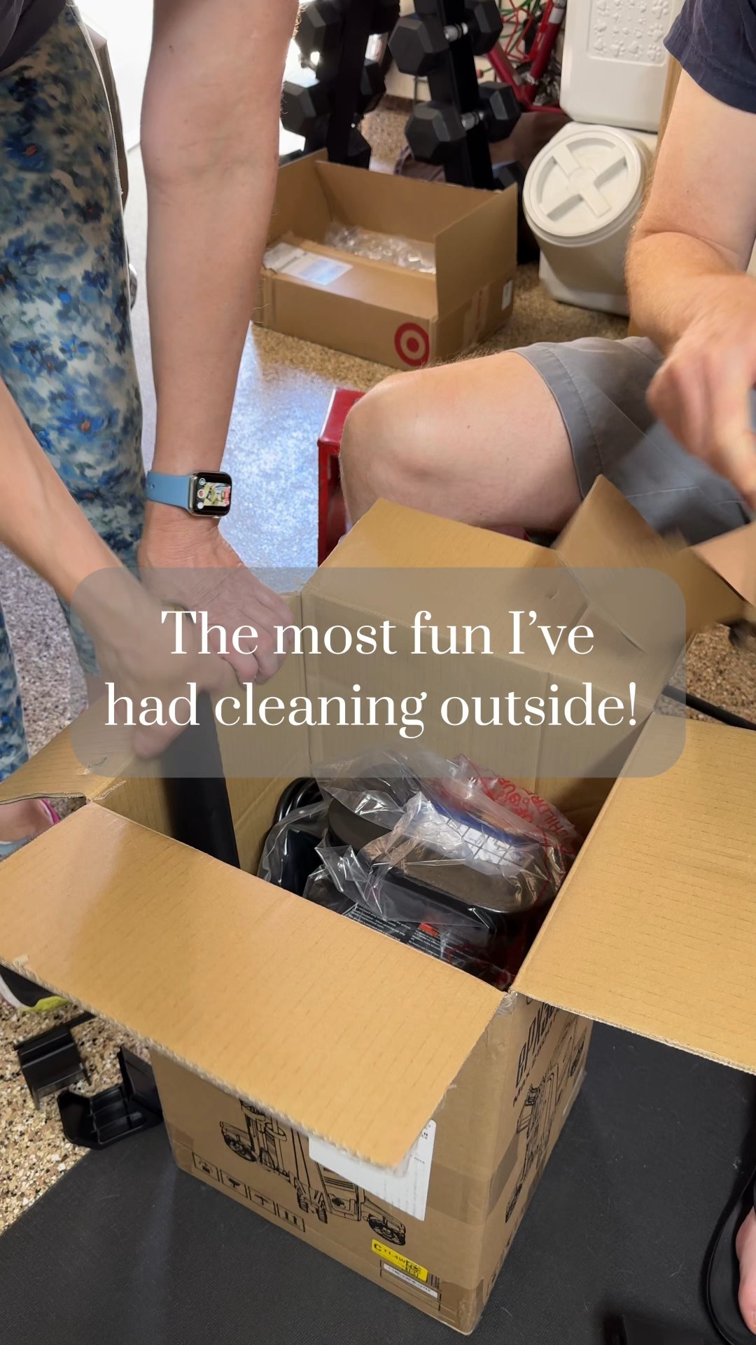 This might be my favorite outdoor cleaning tool yet! 💦✨ We finally unboxed our new pressure washer and immediately put it to work on the driveway and front walkway—and wow. It comes with four nozzle options so you can control the pressure depending on the job. Grime? Gone. And watching it happen is so satisfying 😍 Who knew cleaning could be this fun?

#PressureWasher #OutdoorCleaning #BeforeAndAfter #HomeMaintenance #CleaningTools #SpringCleaning #OrganizationLover
 
📌 Share with someone who needs this!