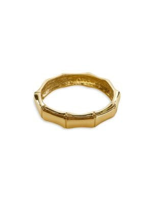 Goldtone Bamboo Hinge Bracelet | Saks Fifth Avenue OFF 5TH