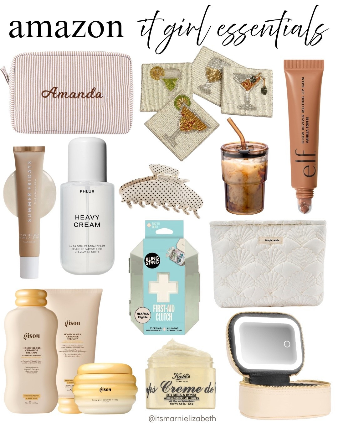 Amazon it girl essentials! ✨

The little details that make a big difference! 

Amazon finds, affordable essentials, Amazon accessories, must have essentials

#LTKselfcare #LTKBeauty #LTKgrwm