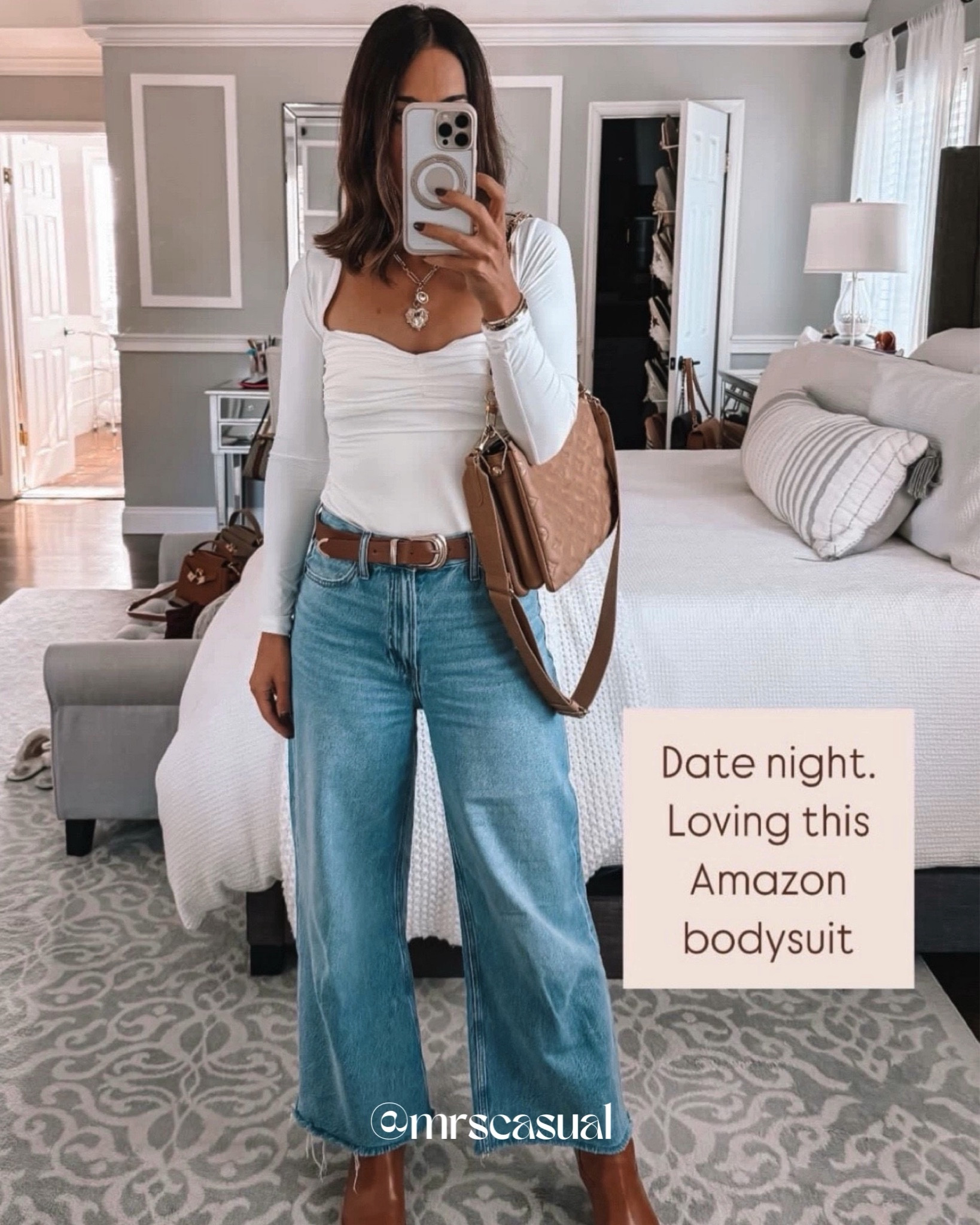 10/10 recommend this Amazon bodysuit!! 🙌🏻 Runs tts perfect for a date night!

#LTKStyleTip #LTKHoliday #LTKFindsUnder50