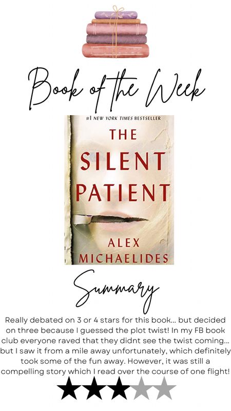 Book Review: The Silent Patient

#LTKFind