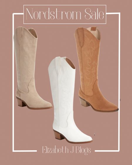 Western boots. Cowboy boots. Cowgirl boots. Suede boots. Nsale. Fall shoes. Country concert. Summer concert

#LTKxNSale #LTKstyletip #LTKshoecrush
