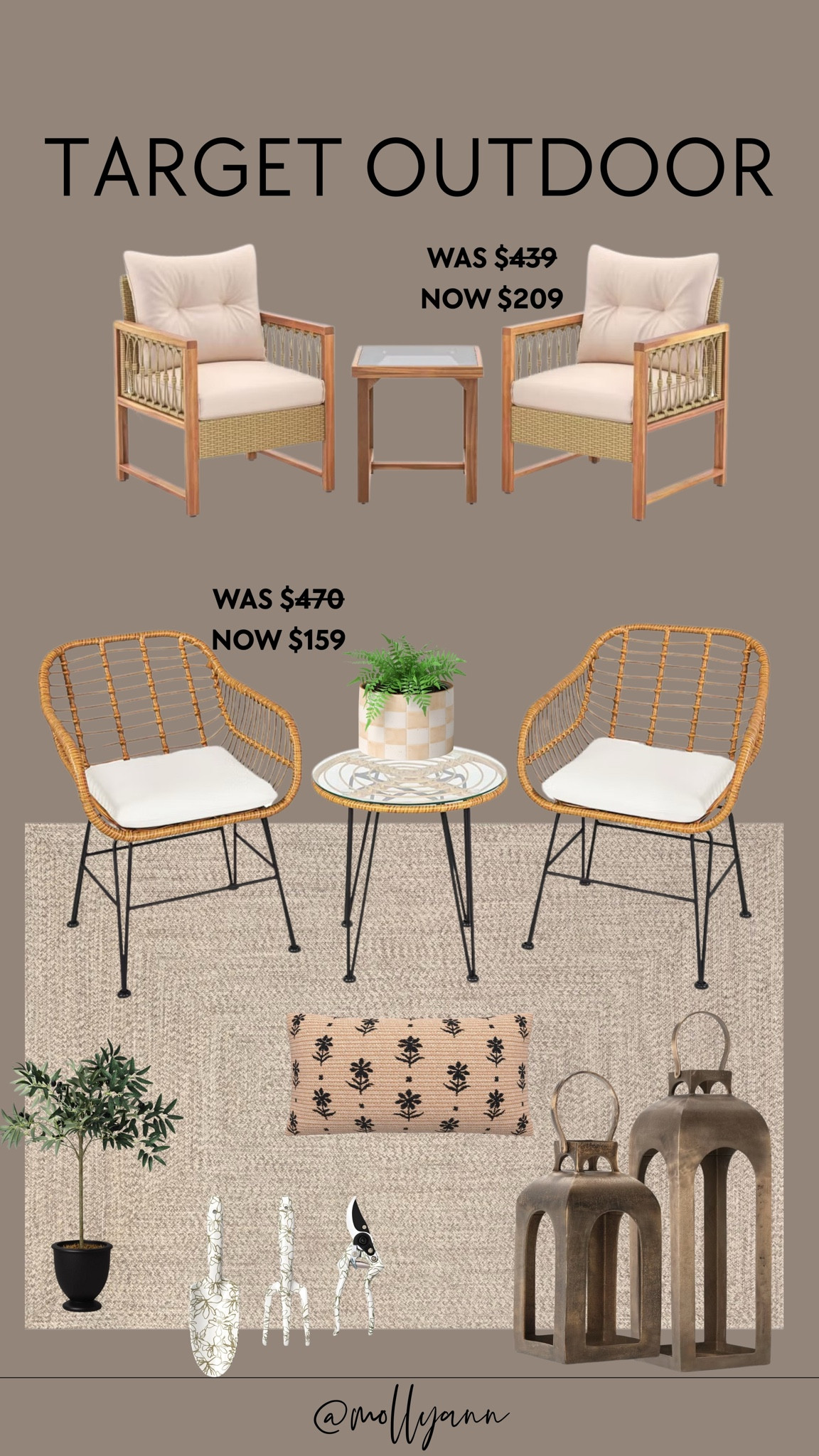 Target Outdoor finds- great deals on many items!! Including these 2 popular sets. ☀️ 

#LTKHome #LTKSaleAlert #LTKFamily