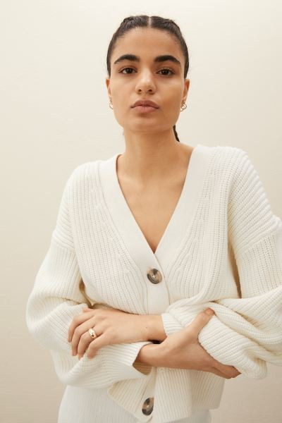 Rib-knit Cardigan | H&M (US + CA)