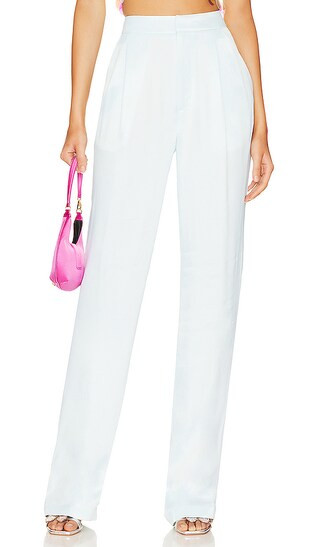 Eleonora Trouser in Blue Glass | Revolve Clothing (Global)