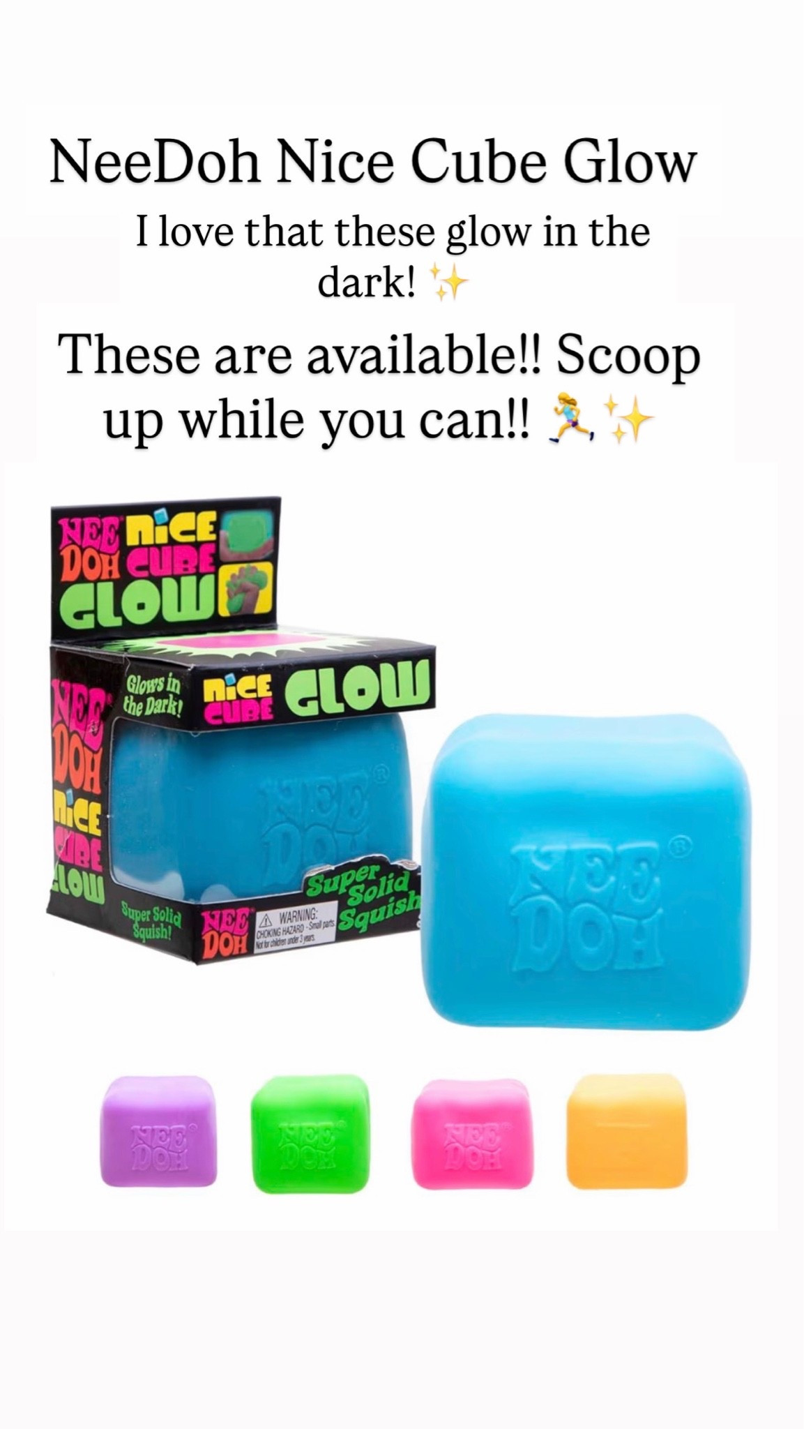 NeeDoh Nice Cube Glow

#LTKKids