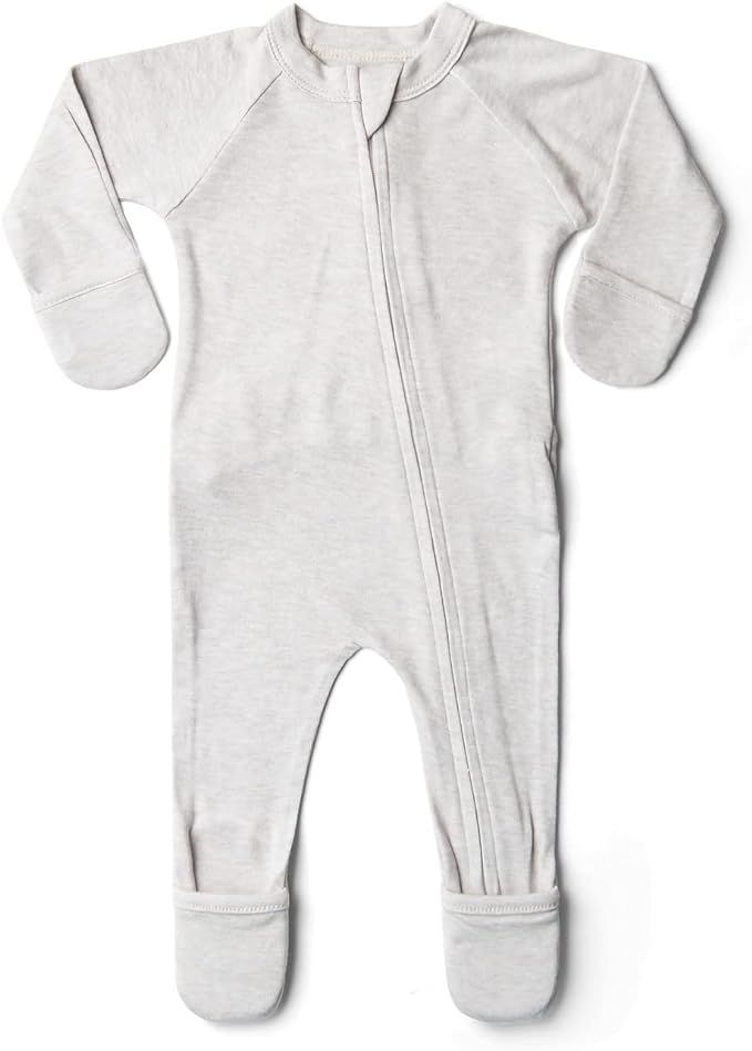 Bamboo / Organic Cotton Zipper Footies | Amazon (US)