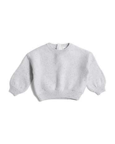Infant Girls Organic Cotton Knit Sweater | TJ Maxx