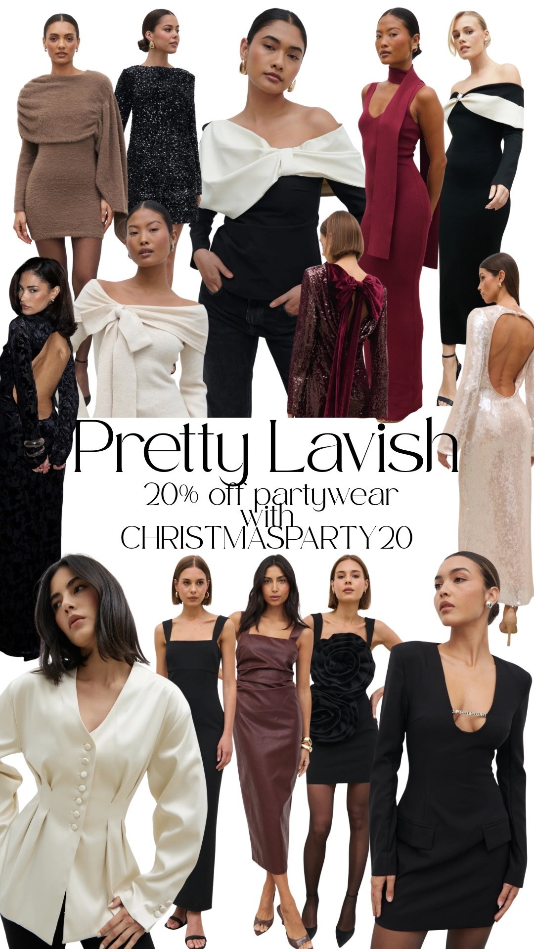 the ultimate christmas party inspo at pretty lavish, everything here has 20% off with CHRISTMASPARTY20 🥂✨

#LTKfestive #LTKdresses #LTKuk