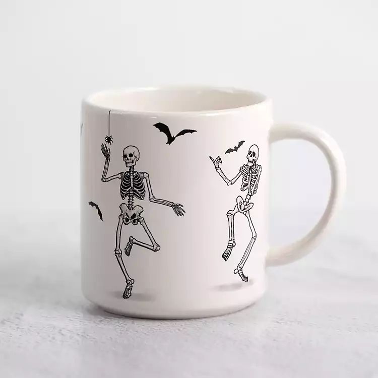 New! Boo-gie Skeleton Mug | Kirkland's Home
