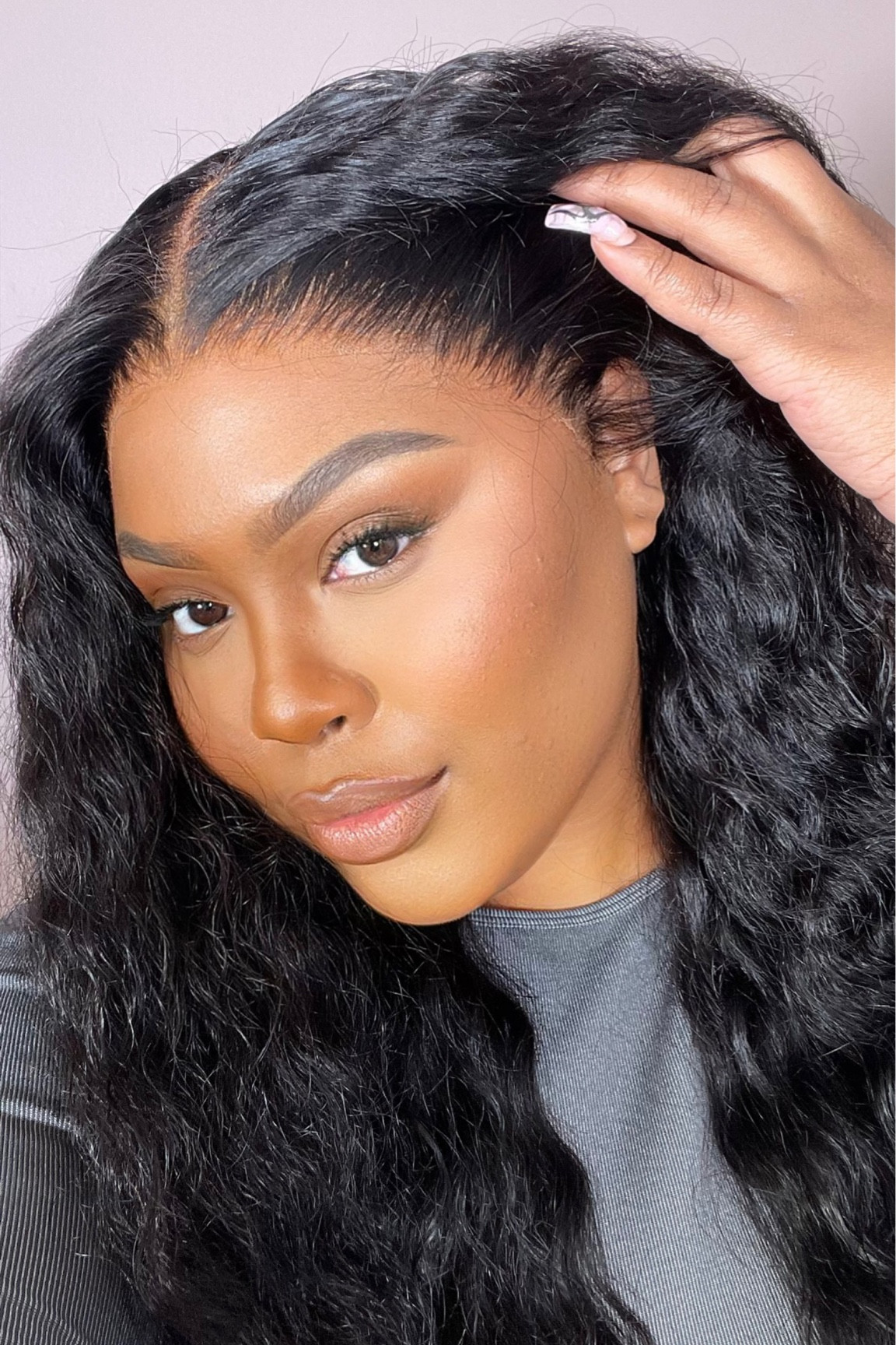 Water wave wig growing out of my scalp love this LUVME wig! #ltkhair 

#LTKGiftGuide #LTKbeauty #LTKstyletip