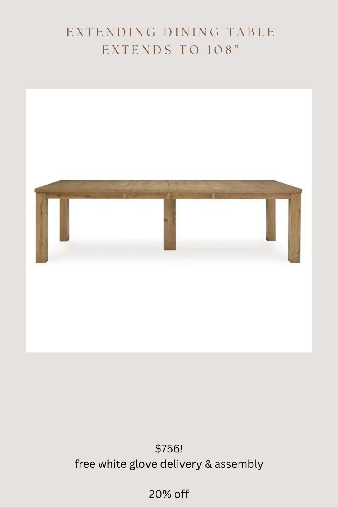 One of the best priced extension dining tables I’ve ever found! Seats up to 10 🙌🏻 nearly identical to high end styles that are $3000+

#LTKStyleTip #LTKSaleAlert #LTKHome