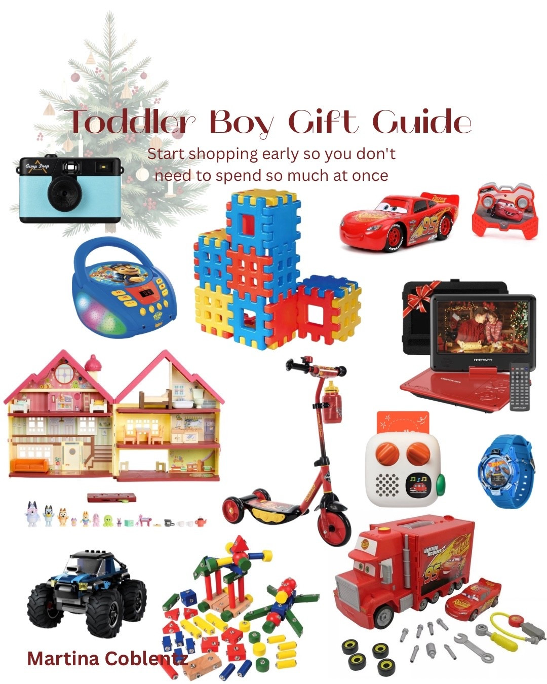 Colorful toddler boy gift guide❤️
Start purchasing items early so you don't have to spend so much at once. 


 •gift guide •gift ideas •Christmas gift •birthday gift •girl gift guide •boy gift guide •colorful toys •toddler boy gifts •yoto •lightning McQueen •birthday gifts •dvd player •bluey •camera

#LTKKids #LTKmomlife #LTKSaleAlert