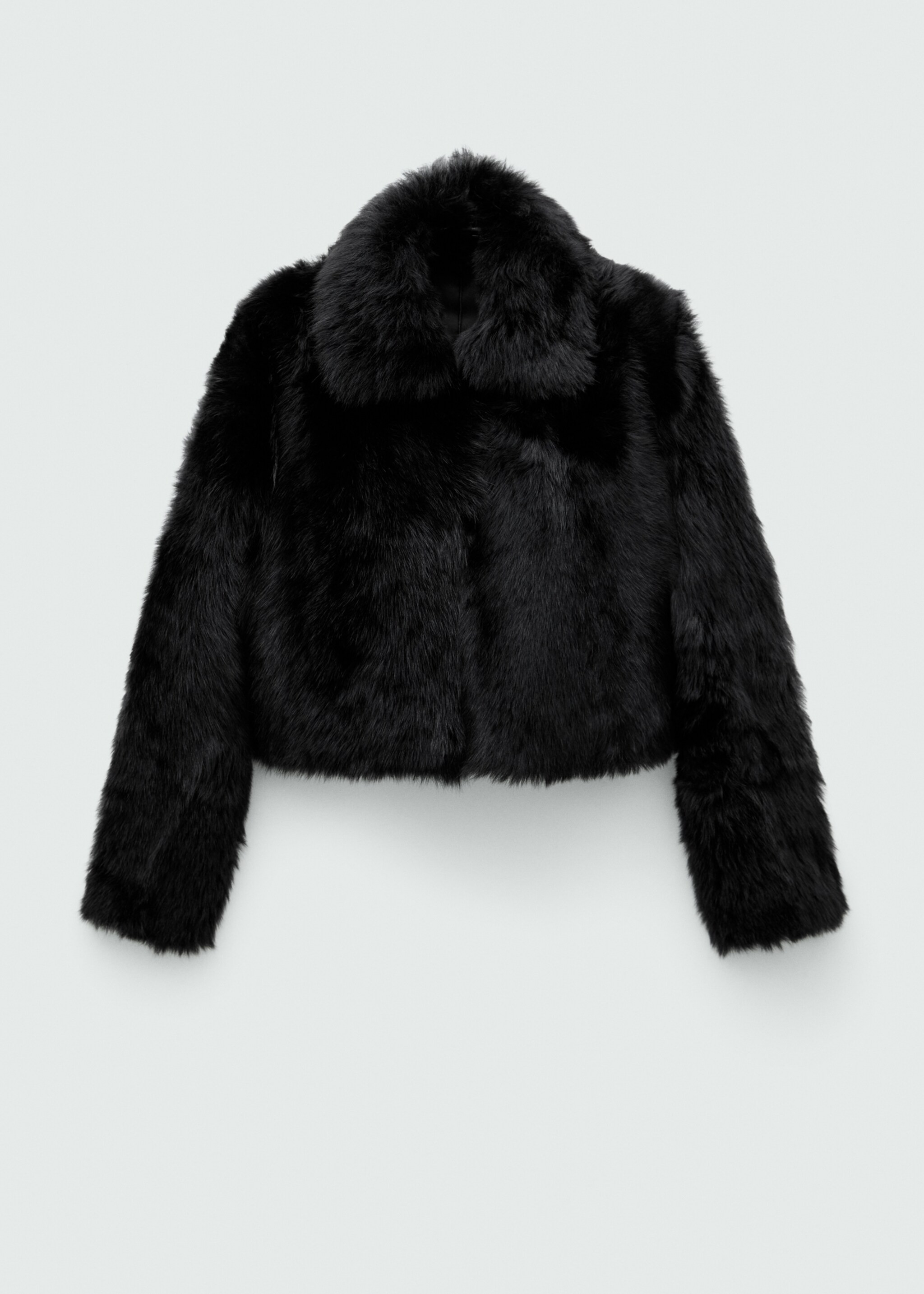 Fur effect jacket - Women | MANGO USA | Mango (US/MX/AU)