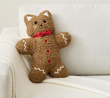 Kitty Spice Shaped Pillow | Pottery Barn (US)