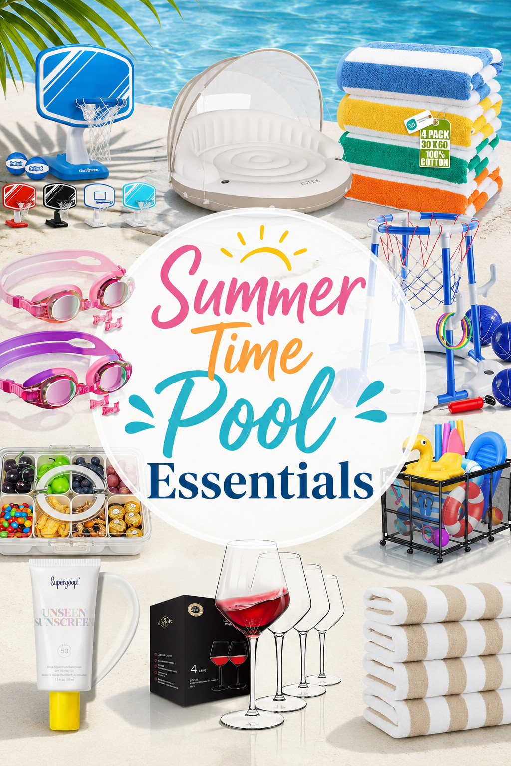 Summer Time Pool Essentials You’ll Use All Season Long ☀️🏖️

Get your backyard pool days ready with these must-have summer essentials! From floating pool loungers and pool basketball hoops to soft beach towels, kids swim goggles, sunscreen, and stylish poolside accessories — these Amazon finds make every sunny day feel like a vacation. Perfect for family pool parties, beach weekends, summer entertaining, and relaxing in style all season long. Save this pin for your next summer shopping haul!

#summerpoolessentials #poolday #poolpartyideas #summermusthaves #amazonfinds #poolside #backyardpool #beachdayessentials #summerfun #poolaccessories #poolinspo #familysummer #poolfloats #summervibes #poolparty #amazonfavorites #beachessentials #swimmingpool #summerdecor #poollife #summerfavorites #vacationvibes #pooltoys #pooldayfun