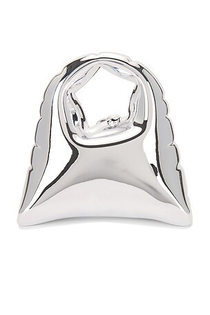 Ky Hoop in Silver | Revolve Clothing (Global)