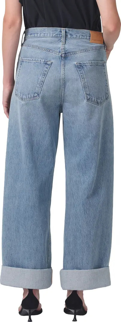 Ayla Baggy Organic Cotton Wide Leg Jeans | Nordstrom