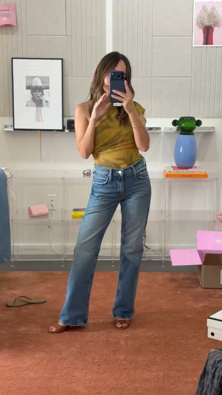 My OOTD! My top is on sale for $49 from @Reformation! What a crazy find! These jeans are Mother & I love that they have petite sizing.

#LTKootd #LTKgrwm #LTKmomlife