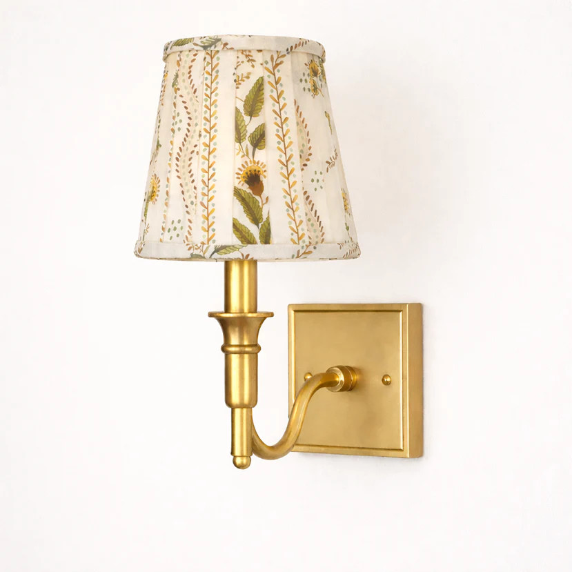 Green Trellis Sconce Shade | The Enchanted Home