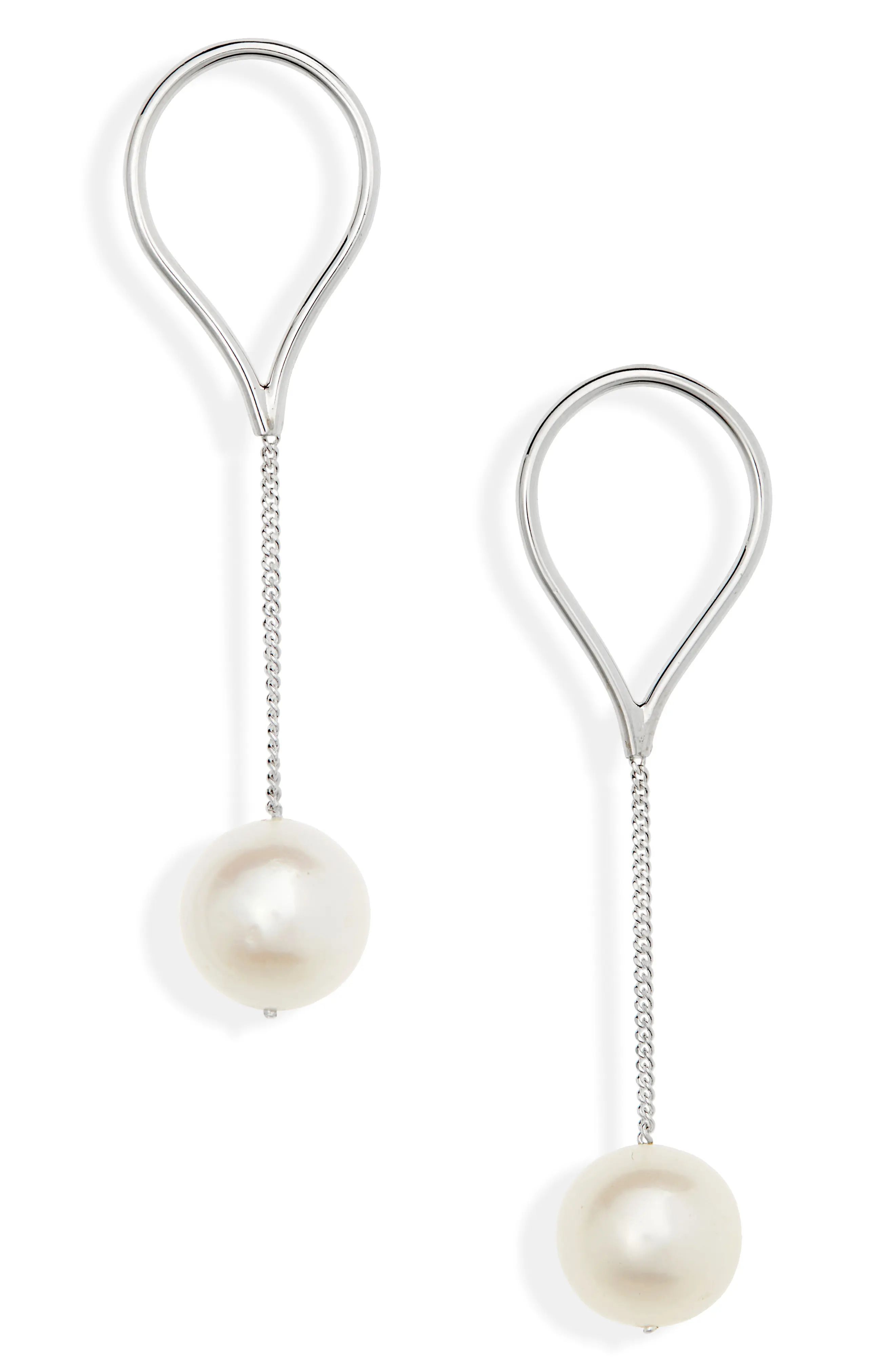 Natasha Schweitzer Mini Aqua Freshwater Pearl Earrings | Nordstrom