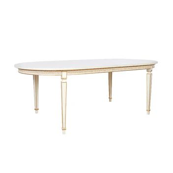 Lily Dining Table in White | Caitlin Wilson Design