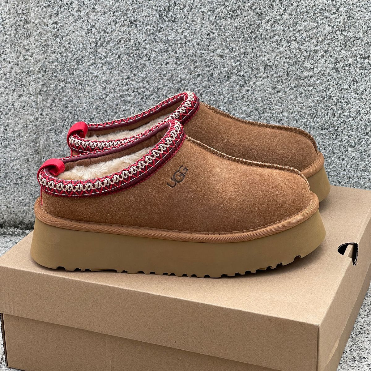UGG Tazz Mules Women Men Ultra Mini Platform Boots Slip-on Shoes Suede Upper sdhsneakers | DHGate