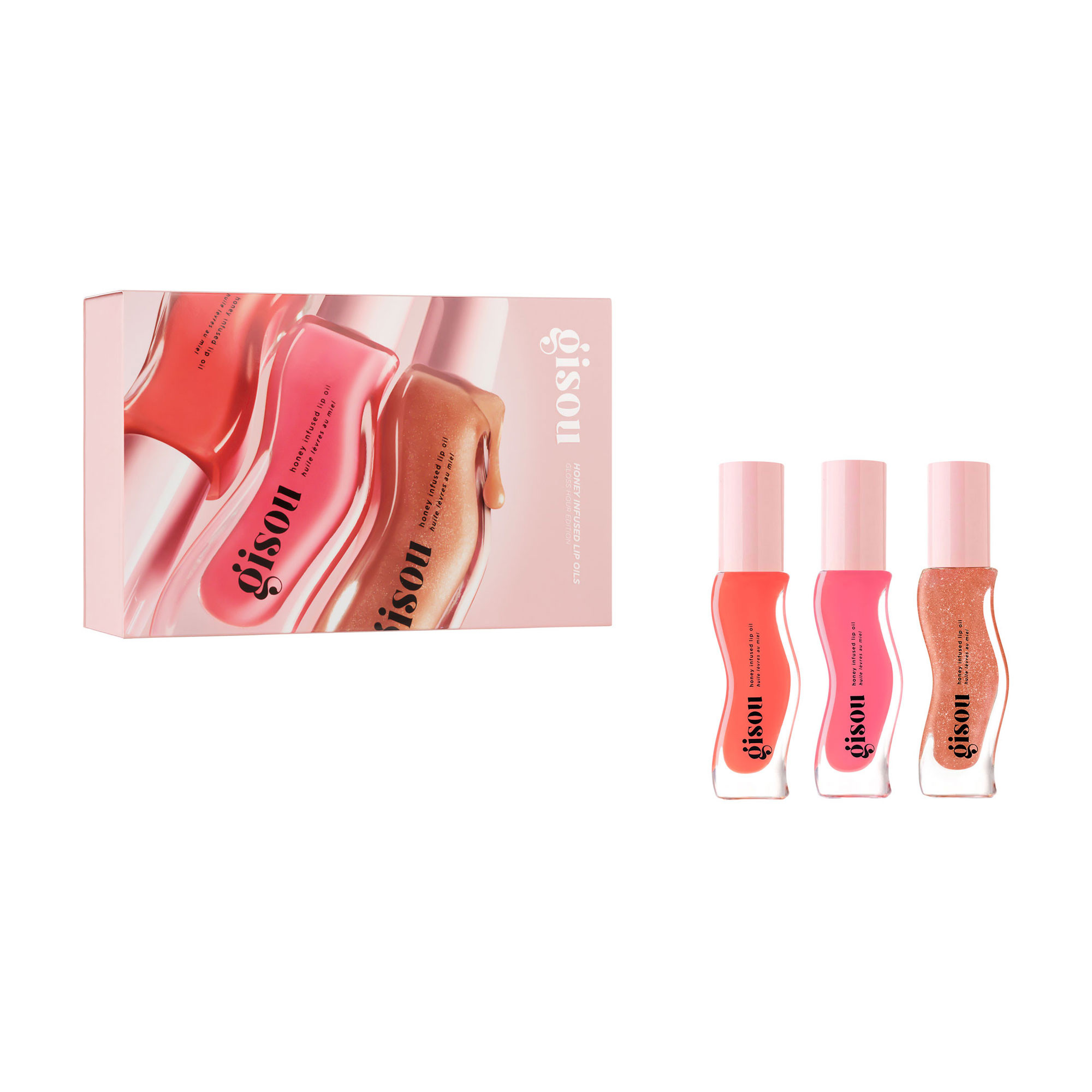 GISOU Honey Infused Lip Oils - Gloss Hour Edition - No Colour | Brown Thomas (IE)