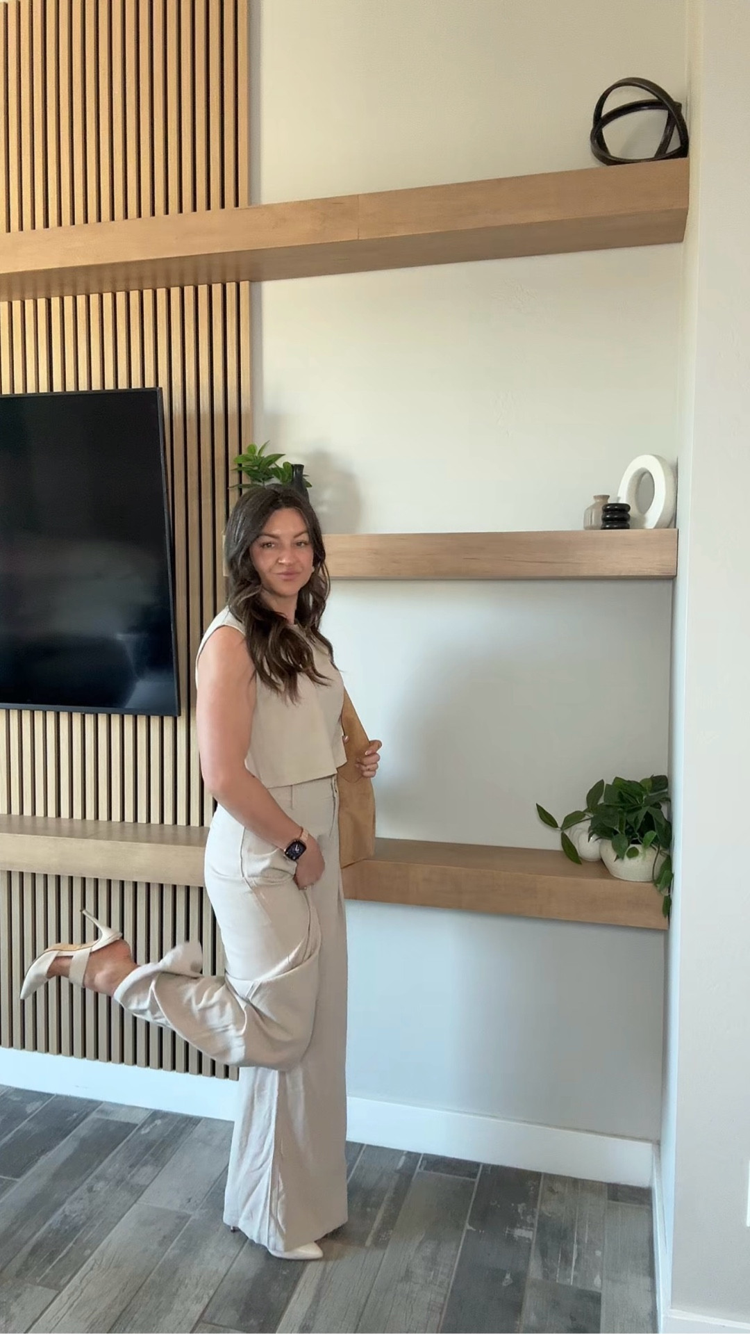 Another @VICI win! Wearing a medium in the linen top and bottom.  

#LTKootd #LTKSeasonal #LTKWorkwear