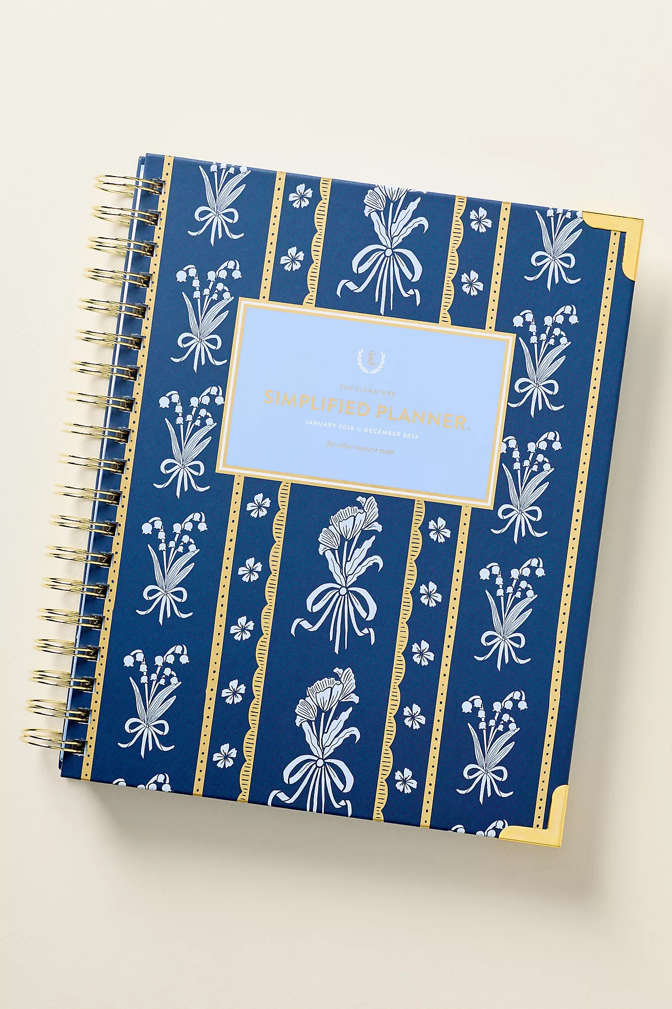 Emily Ley Simplified® Spiral Weekly Hardcover Planner | Anthropologie (US)