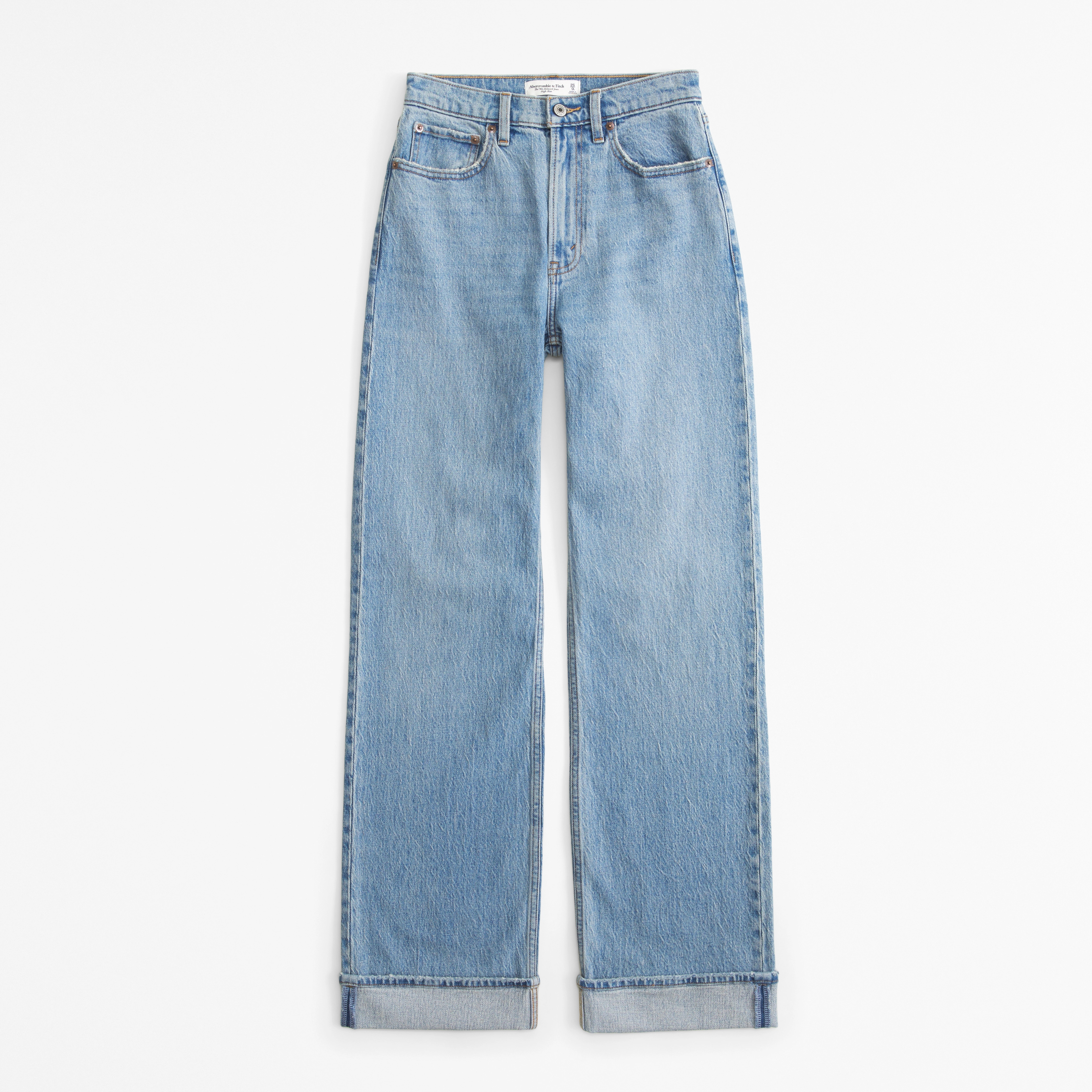High Rise 90s Relaxed Jean | Abercrombie & Fitch (US)