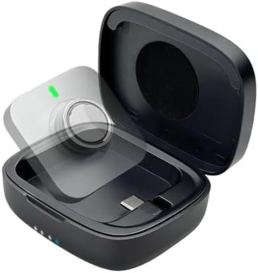 Wireless Charging Case for Oura Ring gen 4 & gen 3 Charger, 1000mAh Portable Travel Chargering St... | Amazon (US)