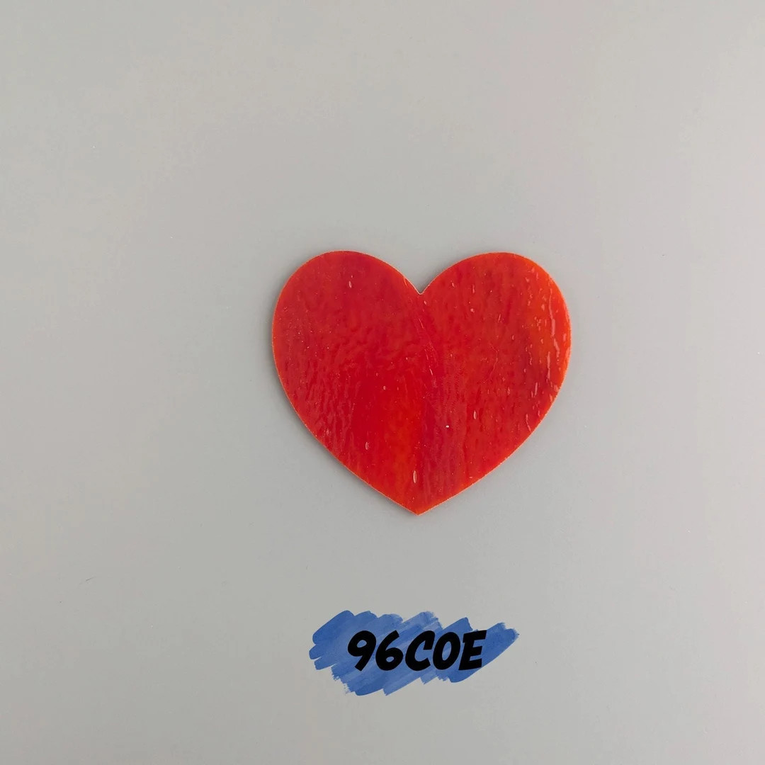 96 COE 5 X-large Heart Glass Precut Waterjet Shape on 3mm for Fused Glass Art - Etsy | Etsy (US)