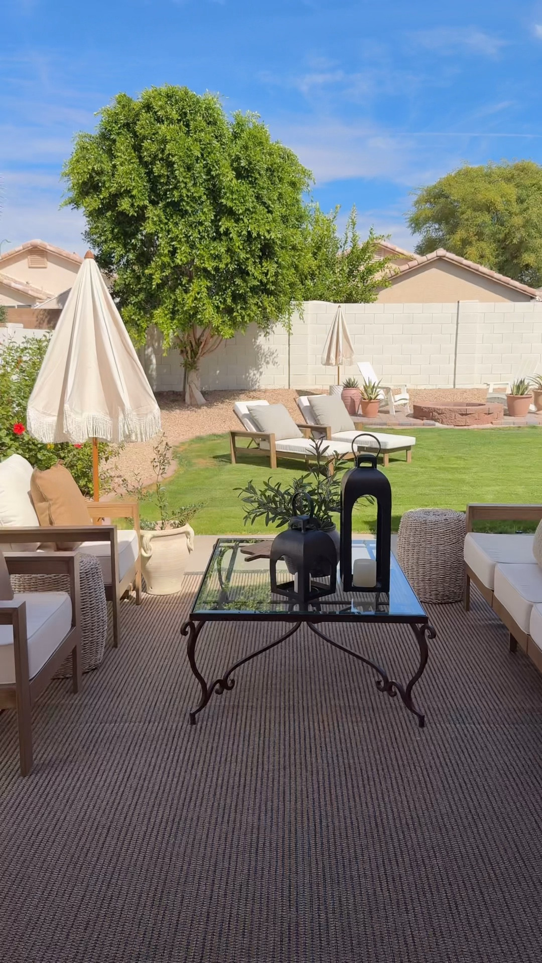 #ad Spring mornings in the backyard just hit different. 
☀️🌿☕️

Creating a backyard space where I can sip coffee, enjoy the quiet, and start the day outside has been my favorite recent update.


Sharing a few of the pieces I used to bring this space together from @wayfair 

#wishyouwerehere #outdoor #wayfair #wayfairpartner 

#LTKHome #LTKSpringSale #LTKSeasonal