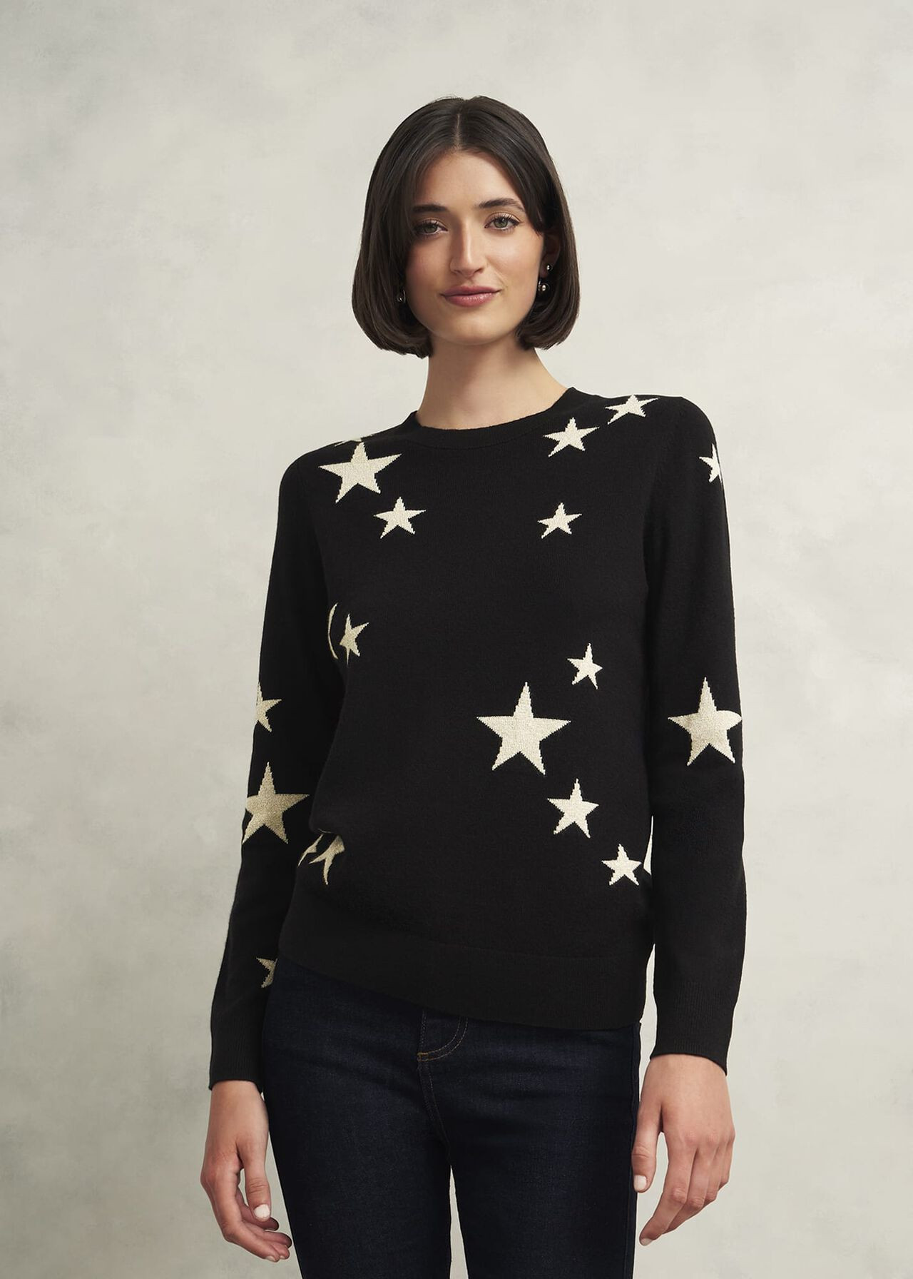 Samira Star Jumper With Cashemre | Hobbs UK | | Hobbs