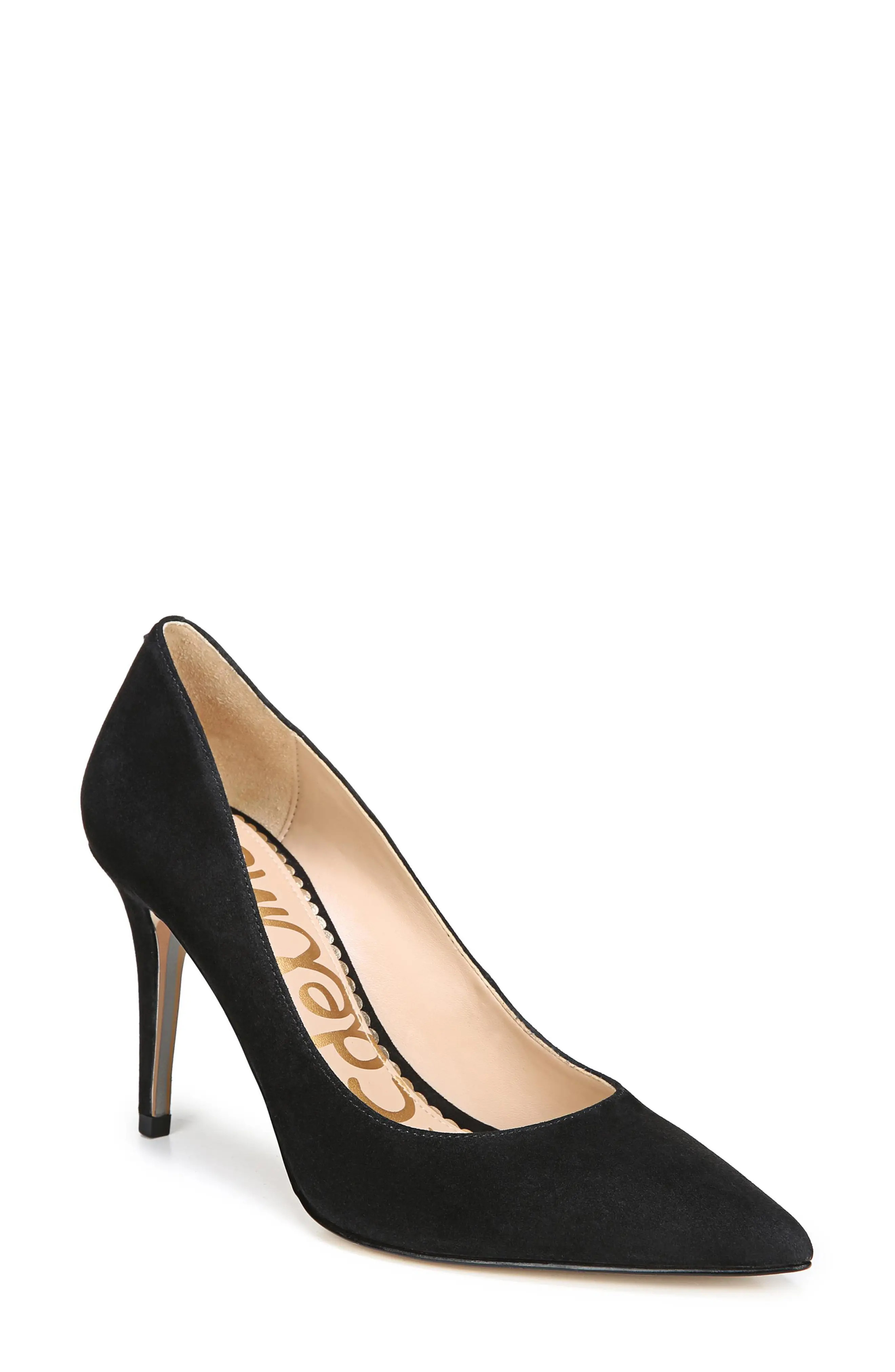 Women's Sam Edelman Margie Pump, Size 5.5 M - Black | Nordstrom