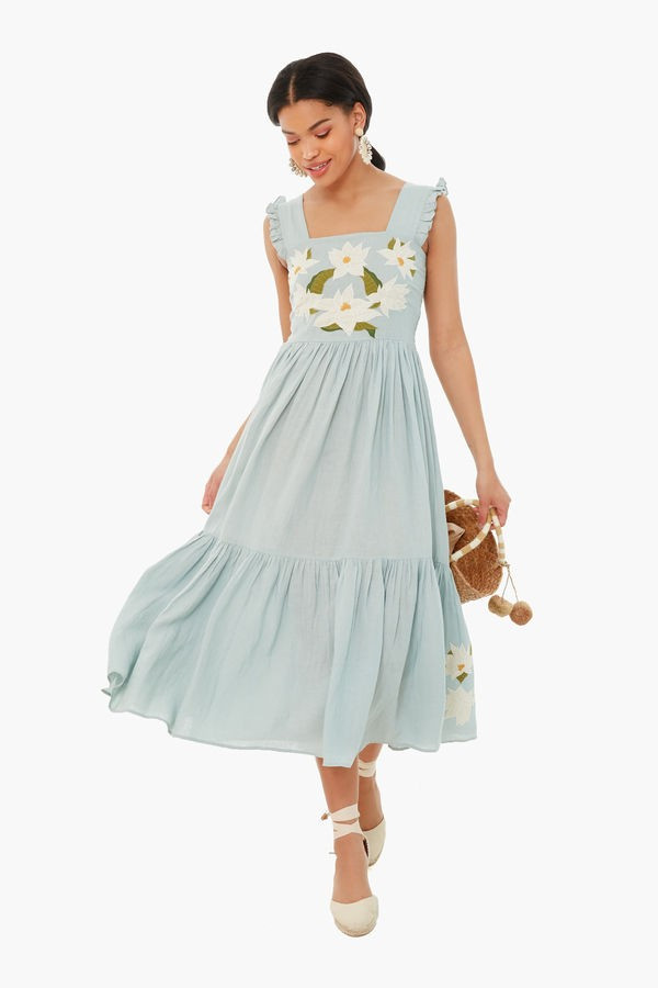 Sky Gray Kuna Dress | Tuckernuck