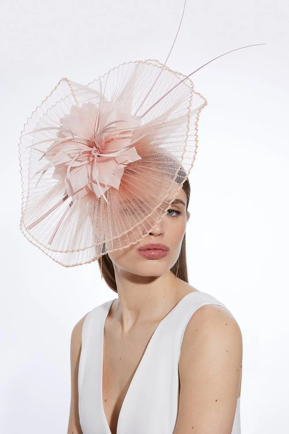Mesh Detail Fascinator | Karen Millen
