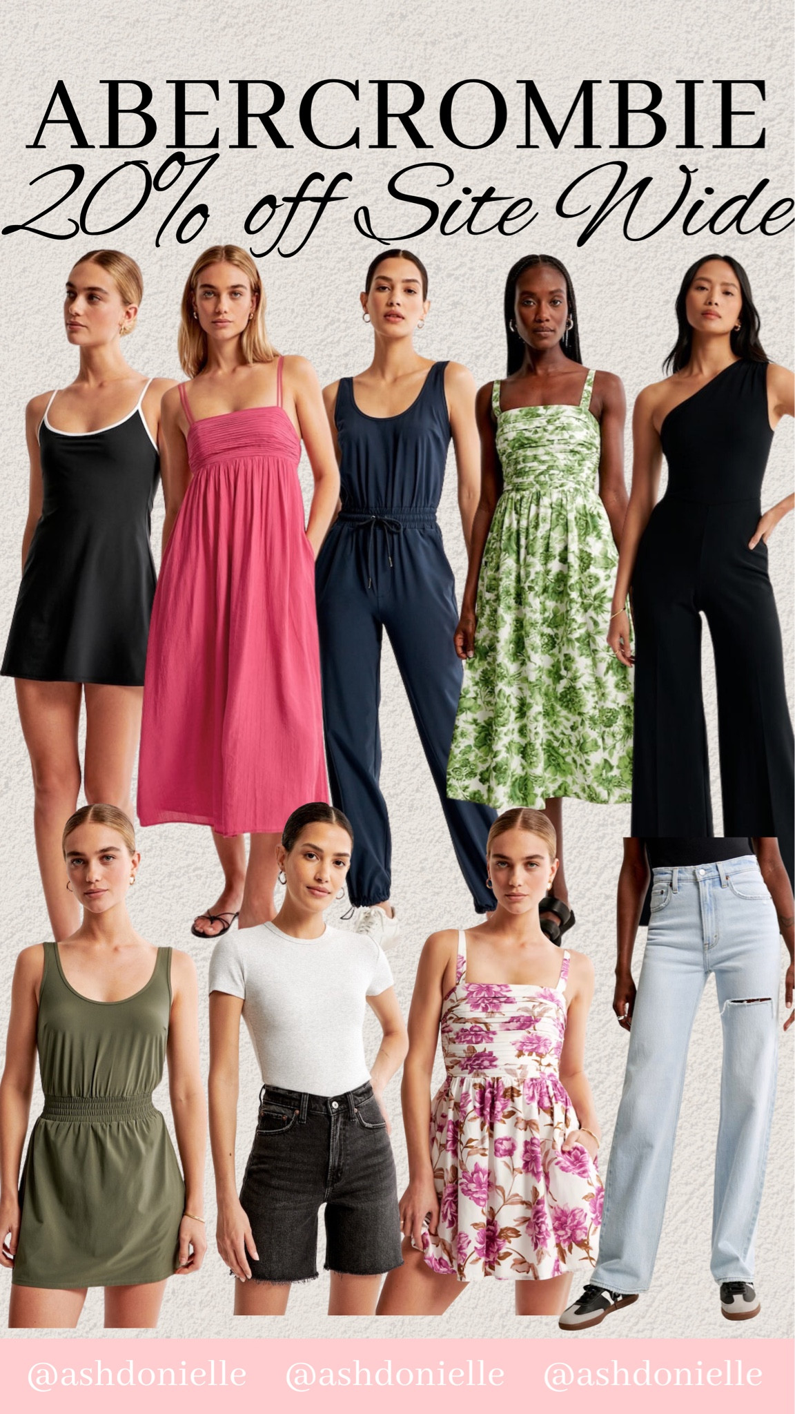 20% off Abercrombie!

Mini dress, dress, dresses, summer dress, jumpsuit, tennis dress, shorts, jeans, romper, sale alert

#LTKsalealert #LTKSeasonal #LTKstyletip