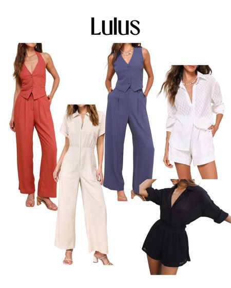 Lulus Sets & Jumpsuit 

#LTKSeasonal #LTKStyleTip #LTKFindsUnder100