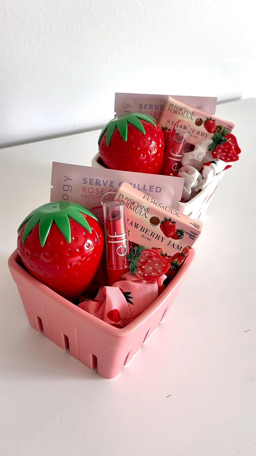 Strawberry gift basket ideas for birthday/ Mother’s Day #giftidea #diygift 

#LTKGiftGuide #LTKFamily