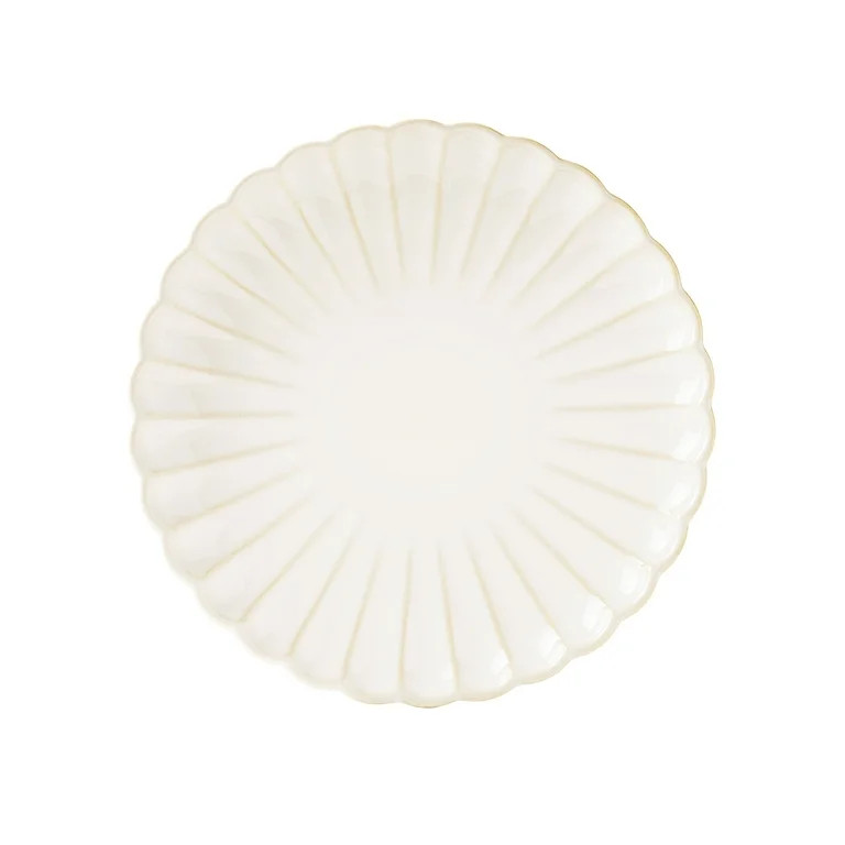 The Pioneer Woman Colette Salad Plate, Cream | Walmart (US)