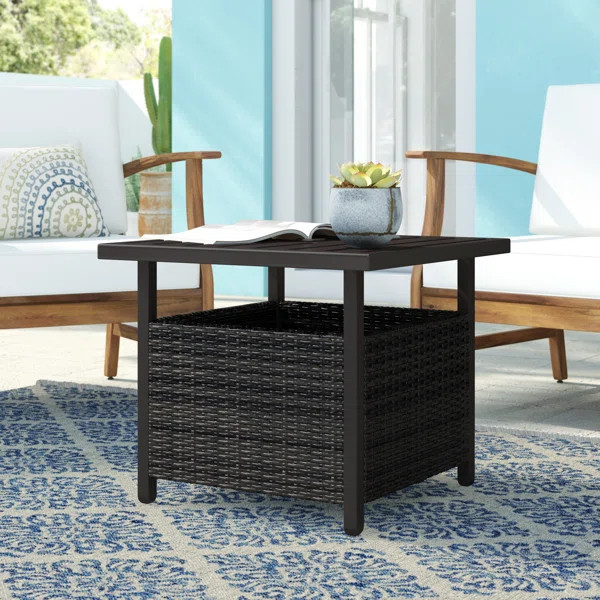 Mercedes Metal Side Table | Wayfair North America