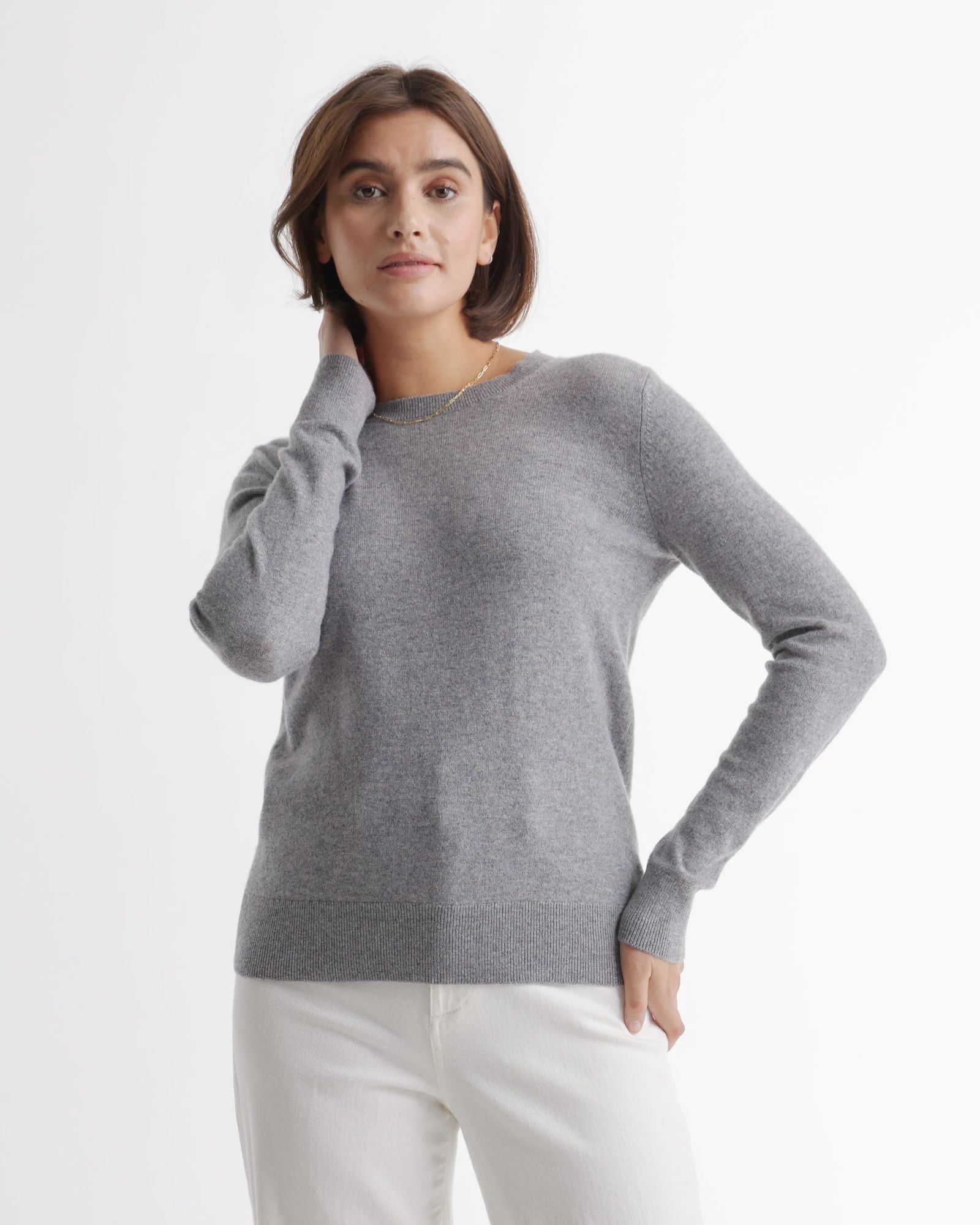 The $50 Cashmere Crewneck Sweater | Quince | Quince